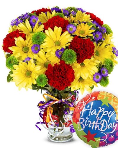 <hr />

Don't miss the chance to send some birthday wishes with this beautiful arrangement!