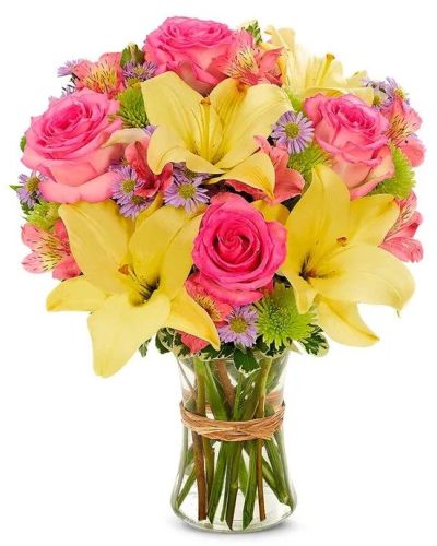 <hr />



<hr />

<strong>Celebrate them with this vibrant mix of colorful flowers, guaranteed to make anyone smile with delight as you wish them happy birthday.</strong>
