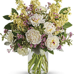 Serene Spring Peony Bouquet