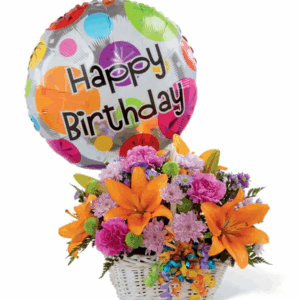 Happy Blooms Basket by FTD